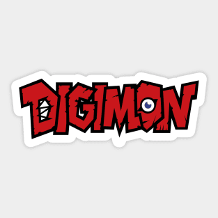 digimon digital monster Sticker